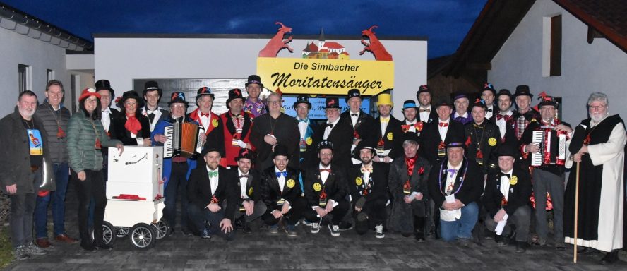 Gruppenbild Rosenmontag Bürgermeister (2024)